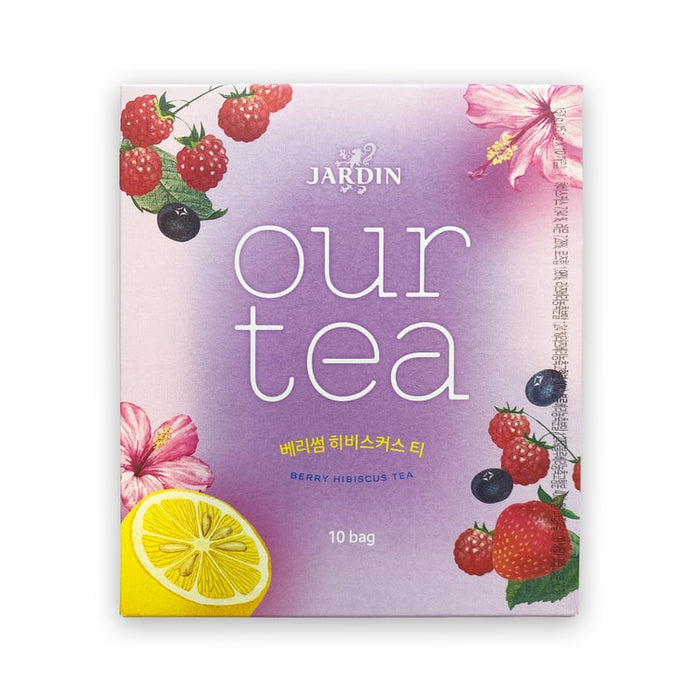 韩国人气 JARDIN - 水果茶 莓果芙蓉口味 10入 / 8盎司