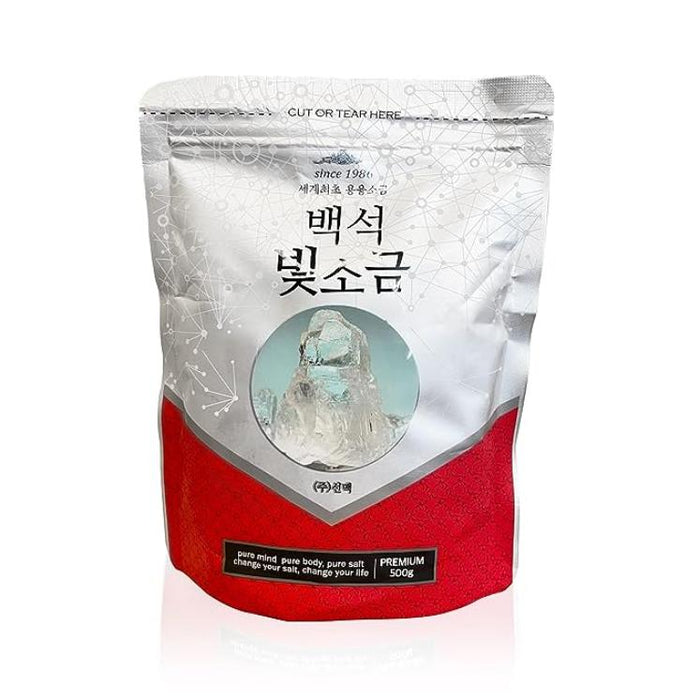 [백석] 빛소금 용융소금(500g) 반찬용 가정용 조리용