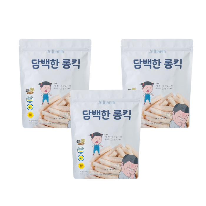 [올바름] 담백한 롱킥 (3개입)