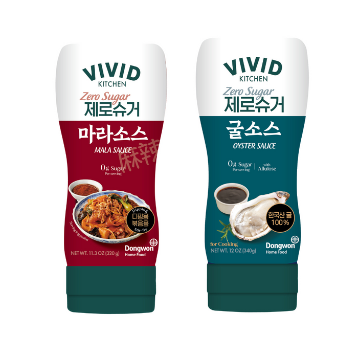 [동원] 비비드 키친 저당 마라소스 굴소스 세트