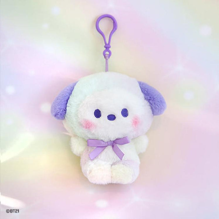 [BT21] Minini Rainbow Plush Keyring