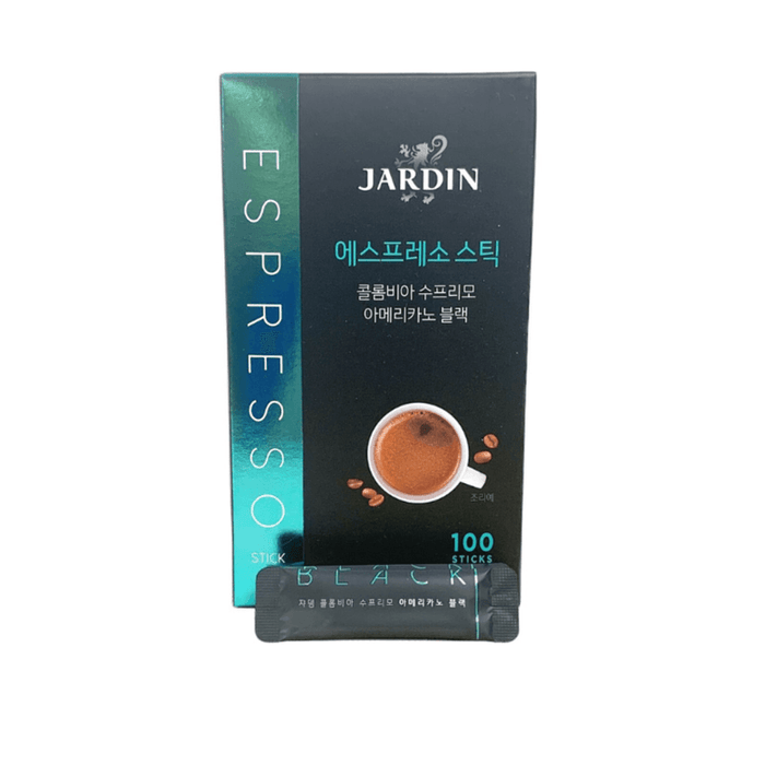 韩国人气 JARDIN - 即溶美式咖啡 哥伦比亚SUPREMO 原豆咖啡 100入