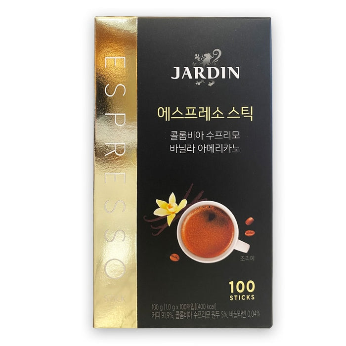 韩国人气 JARDIN - 即溶美式咖啡 哥伦比亚SUPREMO 香草风味 100入