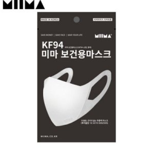 [Aseado]Miima 마스크 KF94 중형 (White)