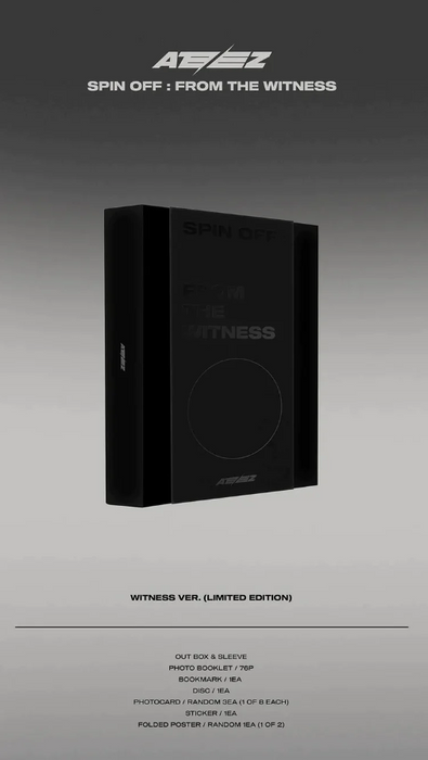 [ATEEZ] SPIN OFF : FROM THE WITNESS who (LIMITED EDITION)