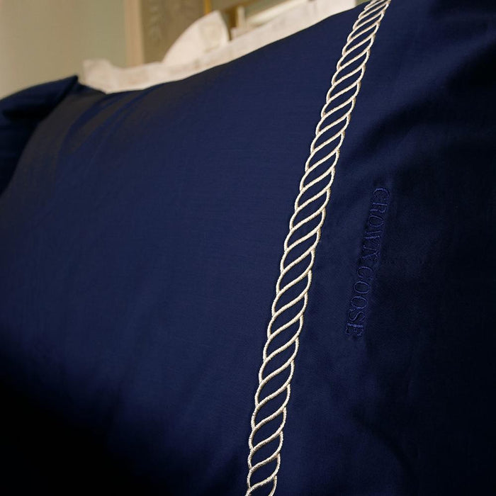 Duvet Cover Set Riviera Collection, Navy - Crown Goose